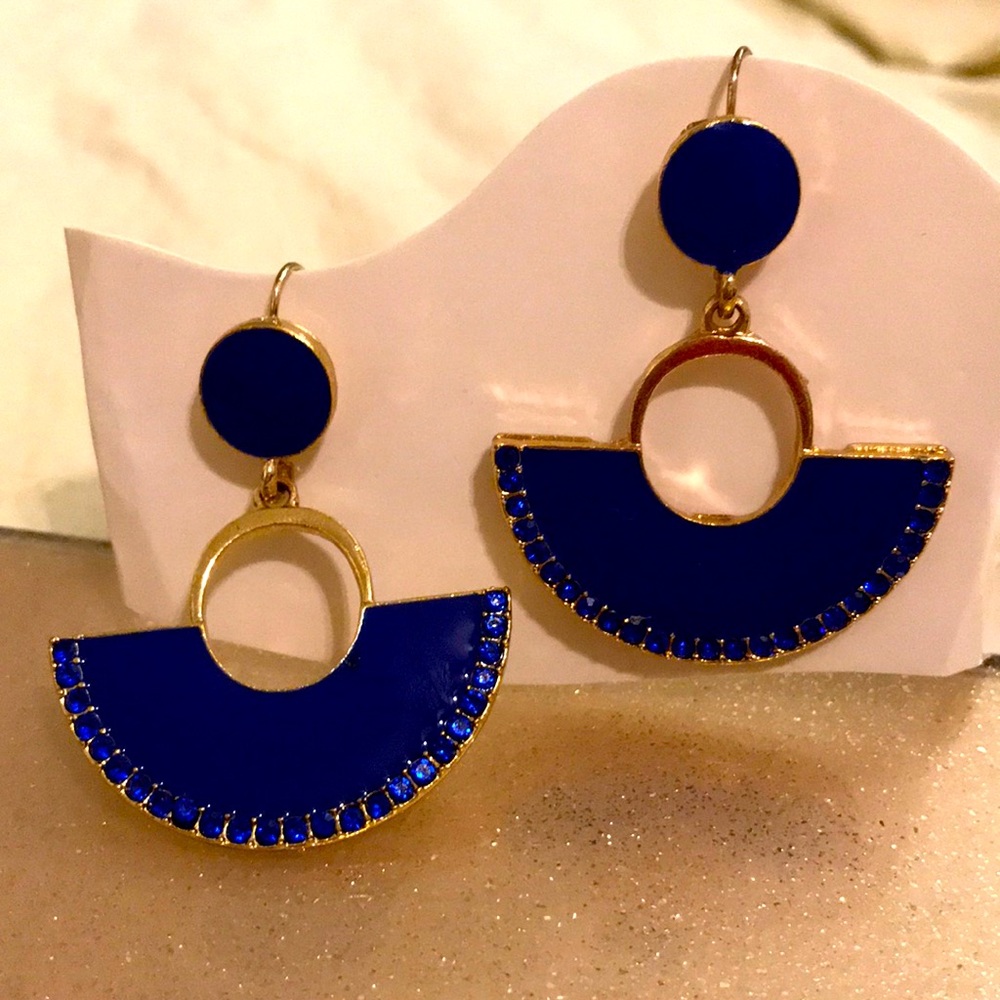Royal Blue elegant Earrings